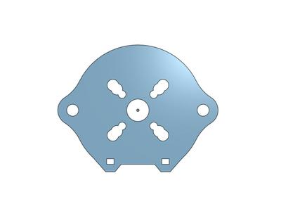 AtomRC Penguin Motor Mount Plate