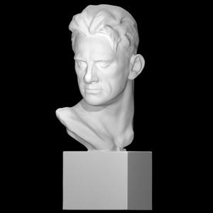 Portrait of poet V.V. Mayakovsky