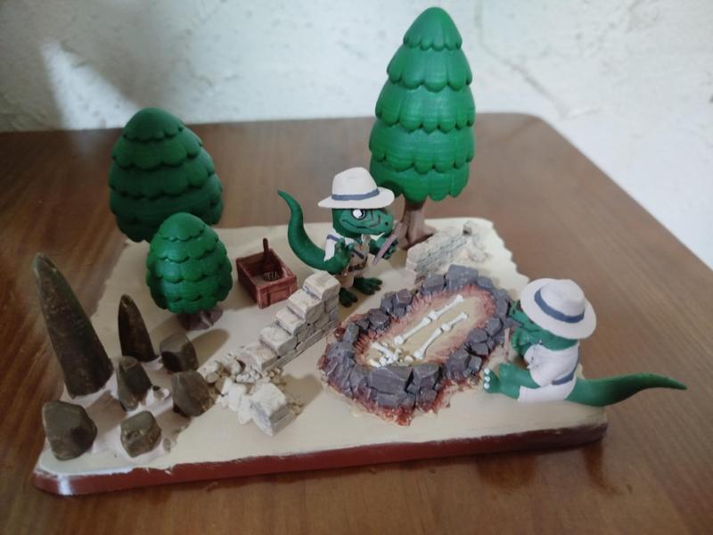 Archaeologist Dinosaurs, A Future of Fantasy