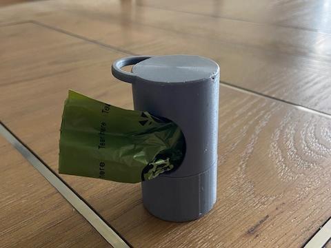 Dog Leash Poop Bag Holder 