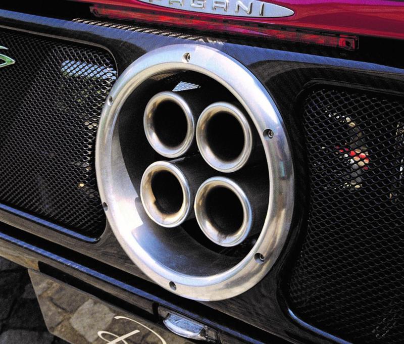 PAGANI EXHAUST TIP PEN HOLDER OR DESKTOP ORNAMENT OR SOMETHING ELSE