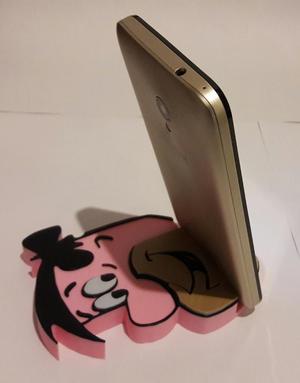 Soporte Celular Pedro Picapiedra 
