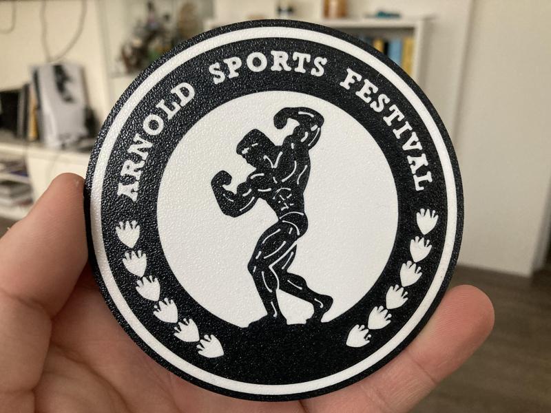 Arnold Swarzenegger coaster