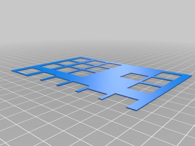 K65 white backplate right