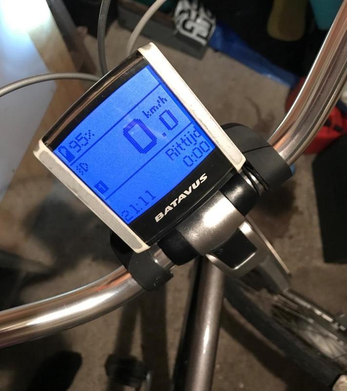 Batavus/Gazelle bike computer cap