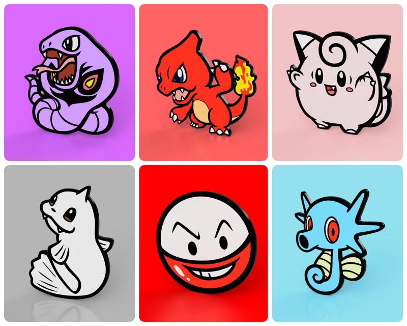 Pokemon Pop Art, Coaster (Collection 6)