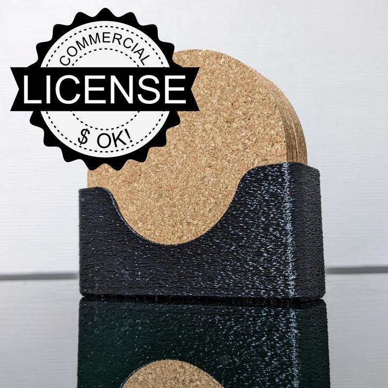 COASTER HOLDER - COMMERCIAL LICENSE