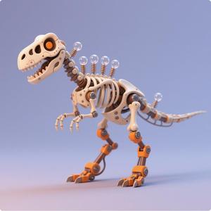 skeleton dinosaur