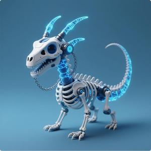 skeleton dinosaur