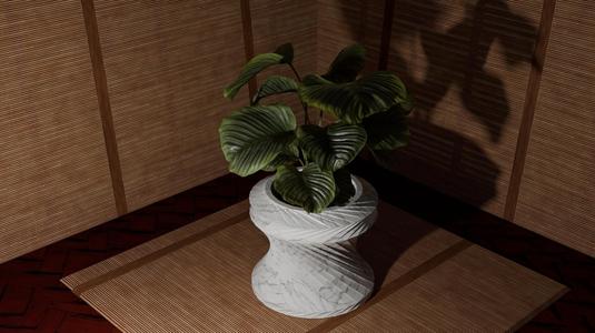 Decorative Geometric Flower Pot