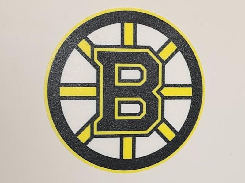 Boston Bruins Logo Wall Sign