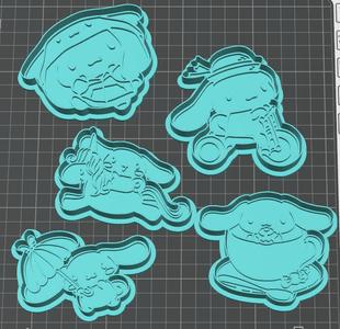 cinnamoroll Sanrio cookie cutter cute cookie cutter