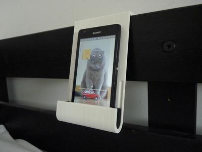 Mobile phone stand for IKEA STORÅ bed / other bunk beds
