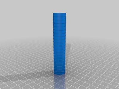 z calibration tower 5 mm graduations
