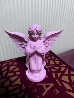 Cute angel sculpture