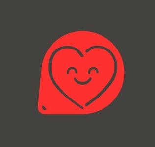 Cute Heart Stencil model 4