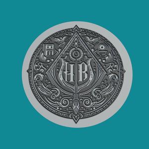 Harry Potter Print Model Harry Potter Medallion Harry Potter Wall Decor