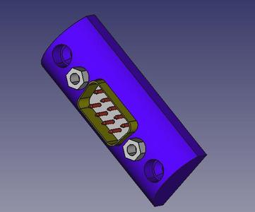 R3Acosta - DB9 RS232  Connector 