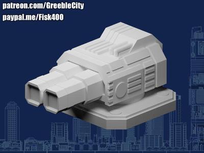 GreebleCity Cyberpunk: Railgun