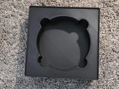 Gridfinity sandpaper holder