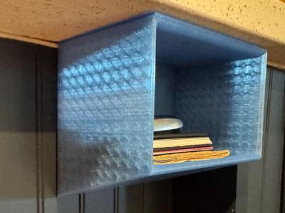 Under Counter Tray for Holding Stuff