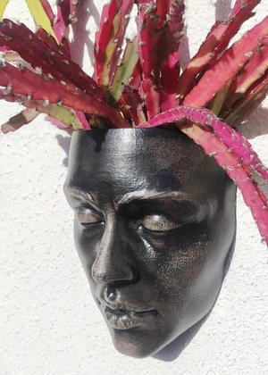Wall Head planter HQ