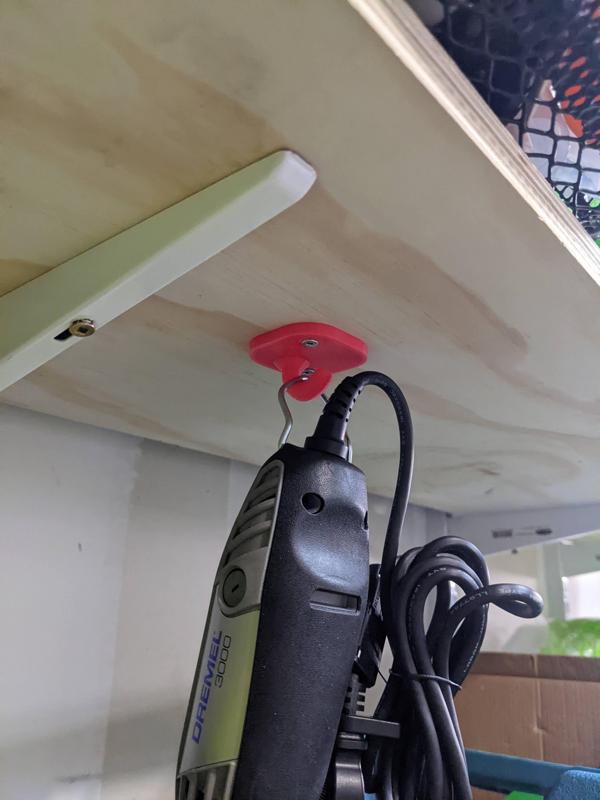 Under shelf hook