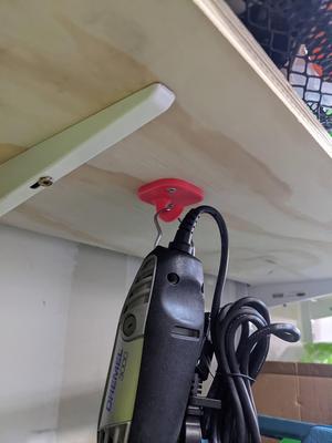 Under shelf hook