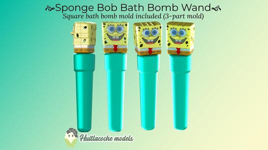 Sponge Bob Bath Bomb Wand