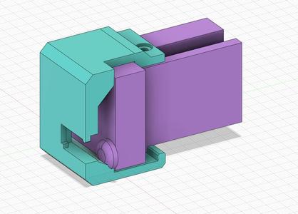 Prusa Mini+ heatbed chain adapter