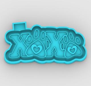 xoxo legs - freshie mold - STL for silicone mold