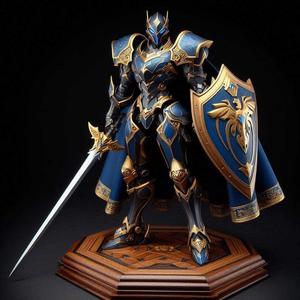 The Azure Sentinels of Eldoria [The Valiant Vanguard]