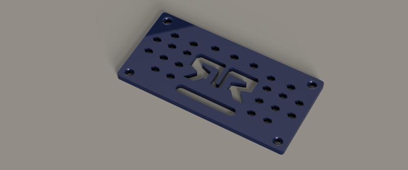 ARRMA Double Fan Cover 40mm x 40mm x 28mm Model 2