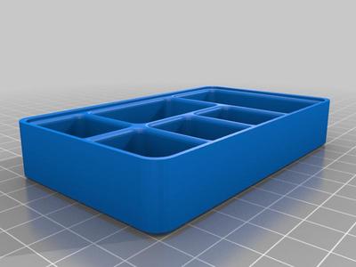 Stackable workshop boxes for small items
