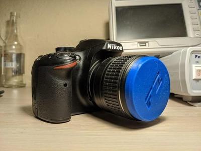 Nikon 55mm Front Lens Cap (No springs - Fits outside of the lens)