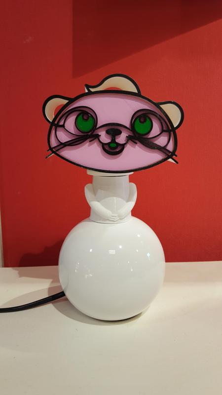 Otter head luminaire
