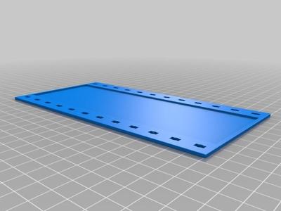 fischertechnik Statikplatte 90x180 (ft 36321) und 90x90 (ft 35431)