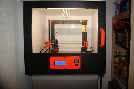 Original Prusa i3 Mk3 - Build-in LCD Plate