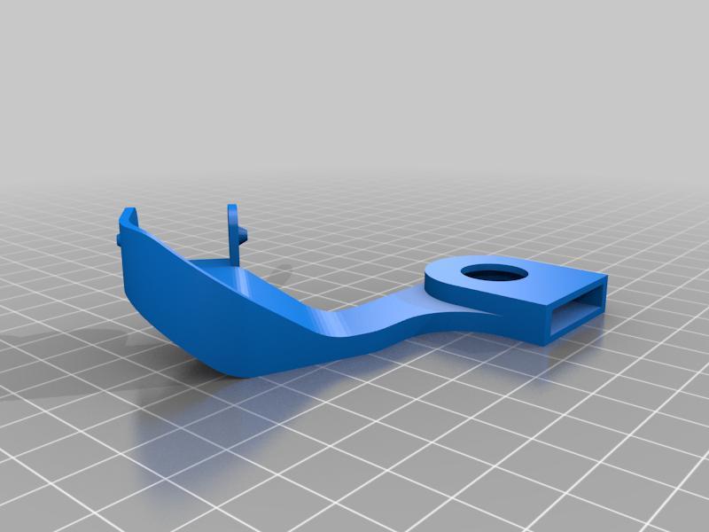 Artillery Genius 90deg bed rotate cable relief parts