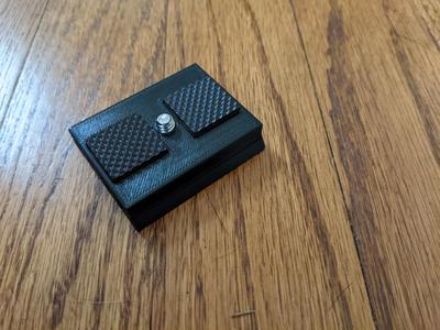 QS-39 Compatible Quick Release Plate with rubber inserts