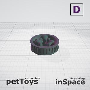 Pet - Dog - Bowl - Cooper  - customized - slow feeder