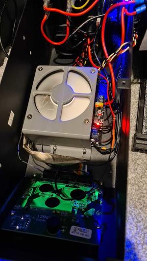 Creality CR 10  Control box 80mm fan adapter