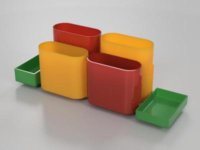 Modular pen holder