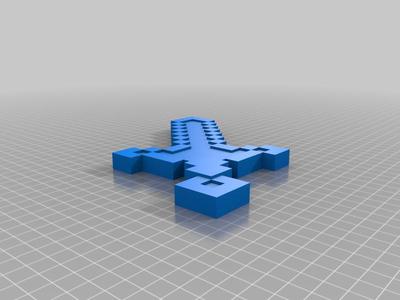 minecraft diamond sword