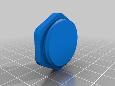 hexagonal box with screw on lid
