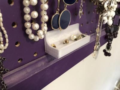 Pegboard Earring Holder