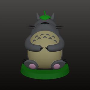 Totoro sleeping - fan art