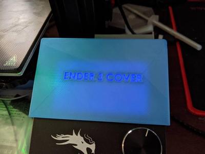 Ender 3 Screen Cover