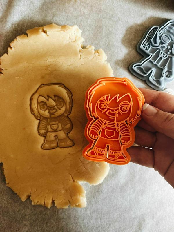 COOKIE, CUTTER, CHUCHY CUTTER. DEVIL DOLL. HALLOWEEN