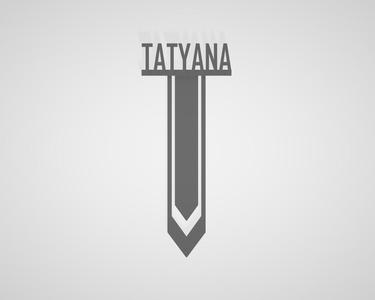 TATYANA / NAME / BOOKMARK / GIFT / BOOK / BOOK / SCHOOL / STUDENTS / TEACHER / OFFICE
